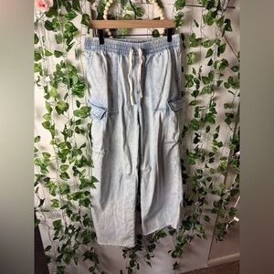 Aerie Distressed Blue Jeans
